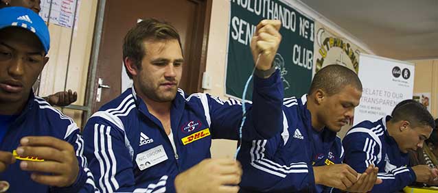 DHL Stormers beading for Madiba