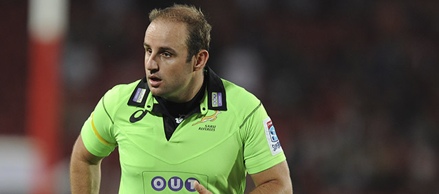 Berry to referee Lions v DHL Stormers