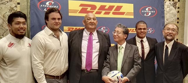 DHL Stormers honoured by Japanese Ambassador