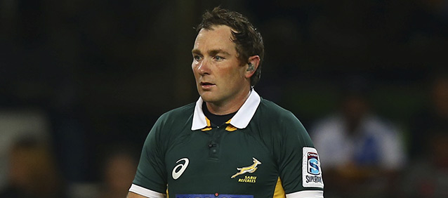 Jackson to referee at DHL Newlands