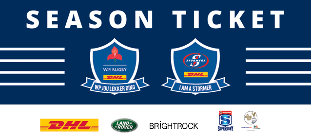 Season tickets valid for Boks v England at DHL Newlands