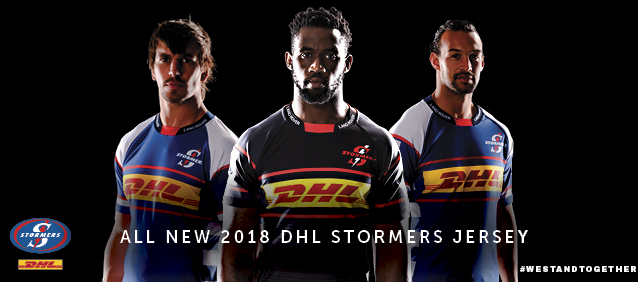 DHL Stormers take the lead with 2018 jersey