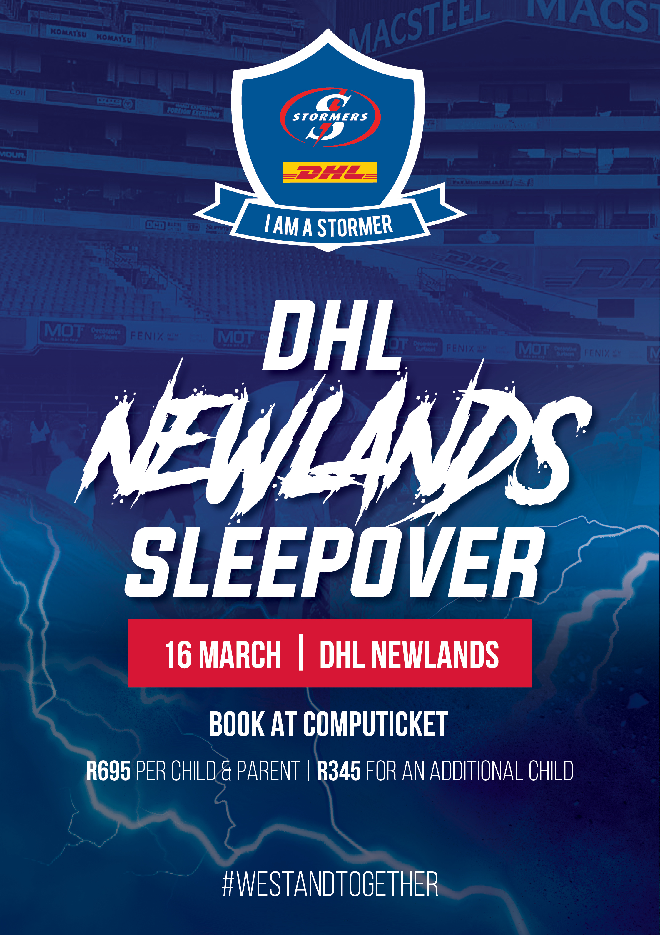 Book now for DHL Newlands Sleepover