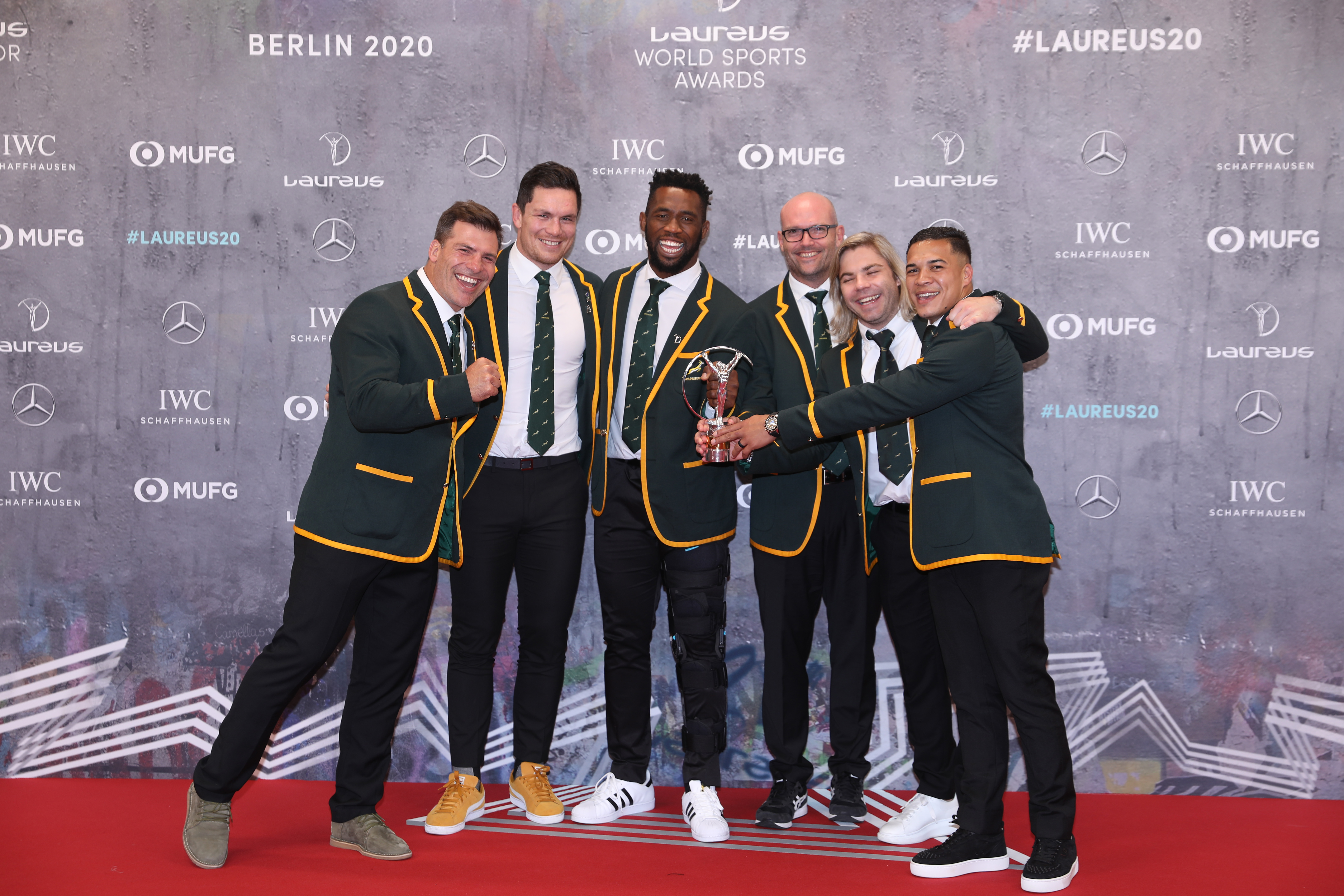 Springboks claim prestigious Laureus Award