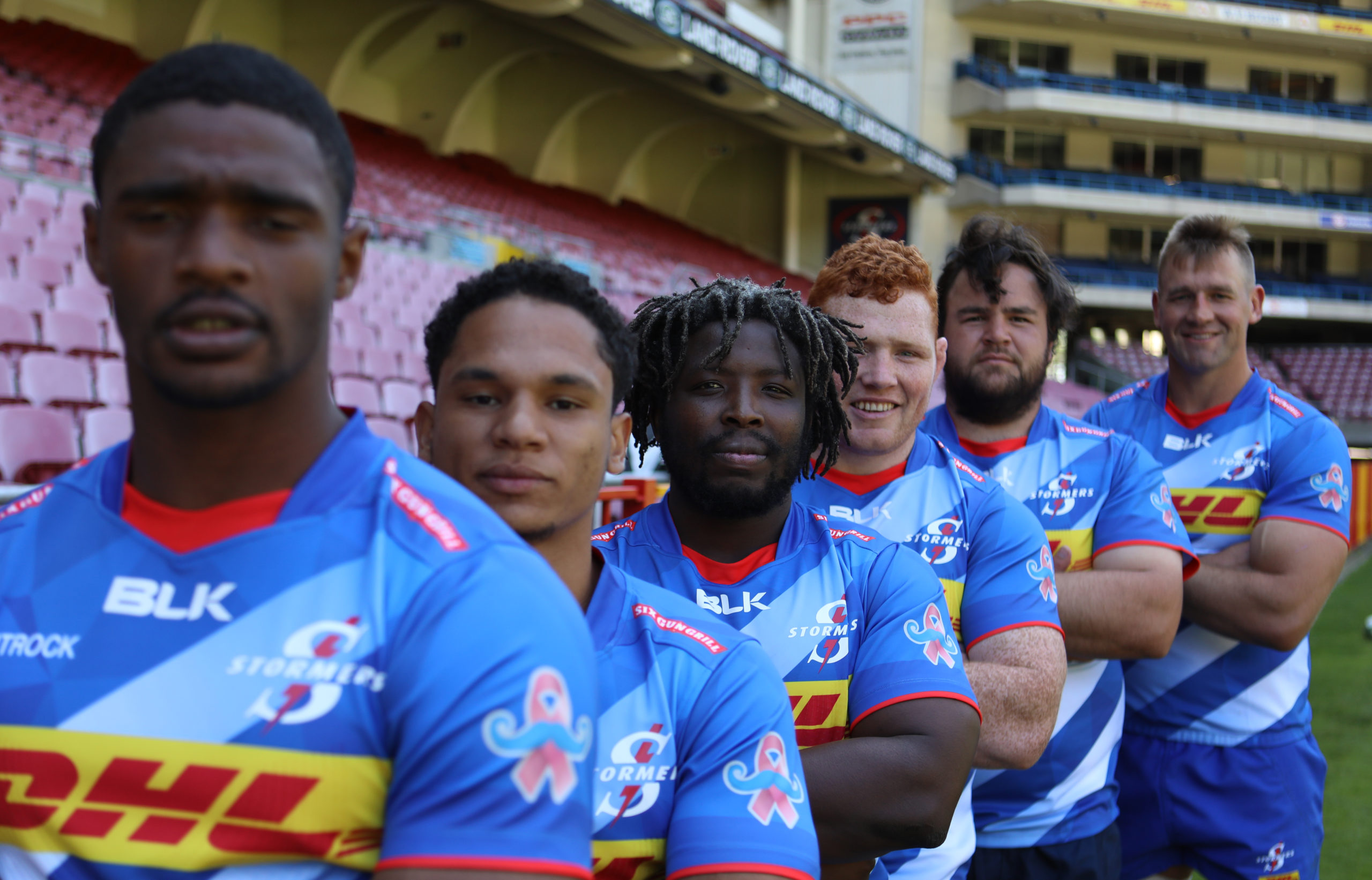 DHL Stormers supporting Breast Cancer and Testicular Cancer Awareness with DHL