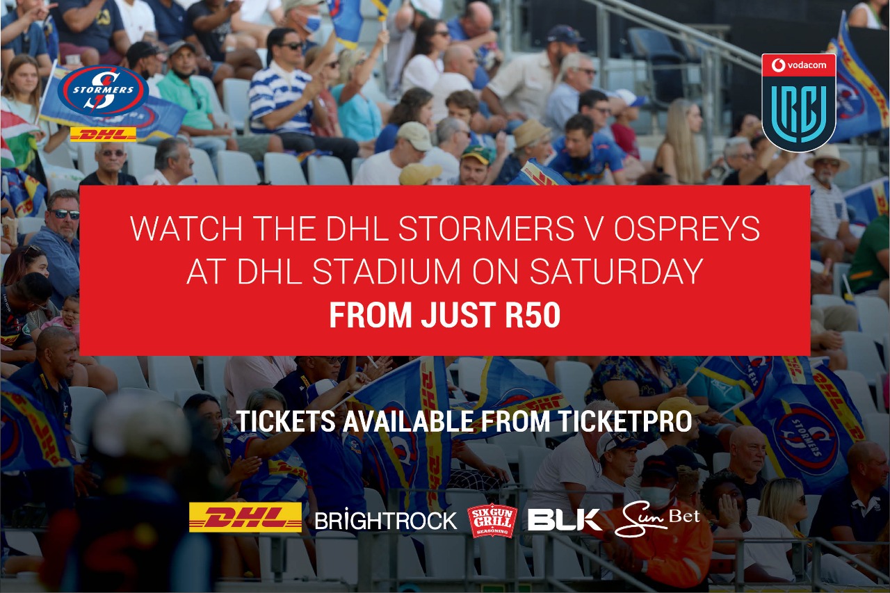 Watch the DHL Stormers for just R50