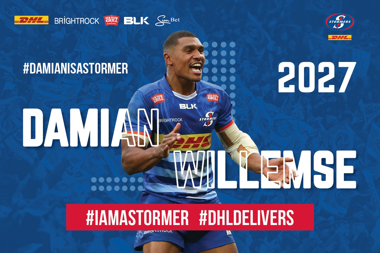 Willemse extends with DHL Stormers until 2027