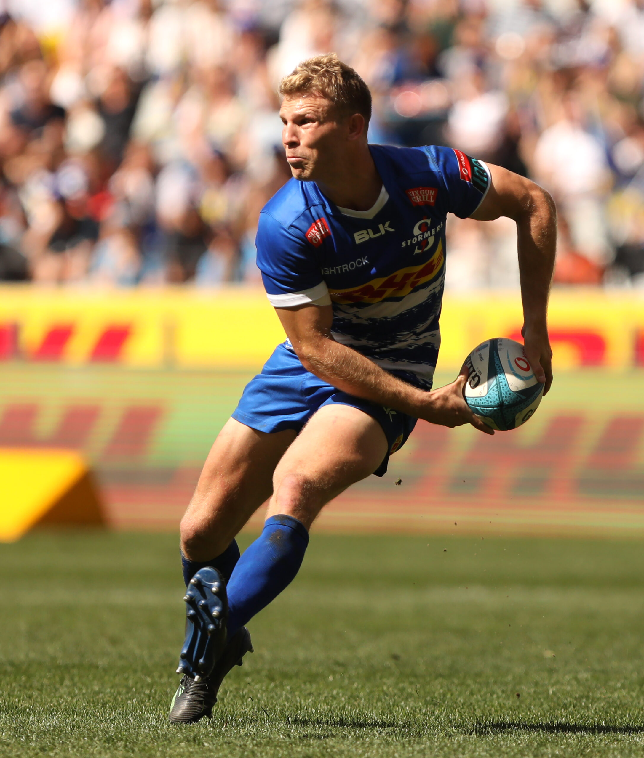 Speedy De Wet driving DHL Stormers