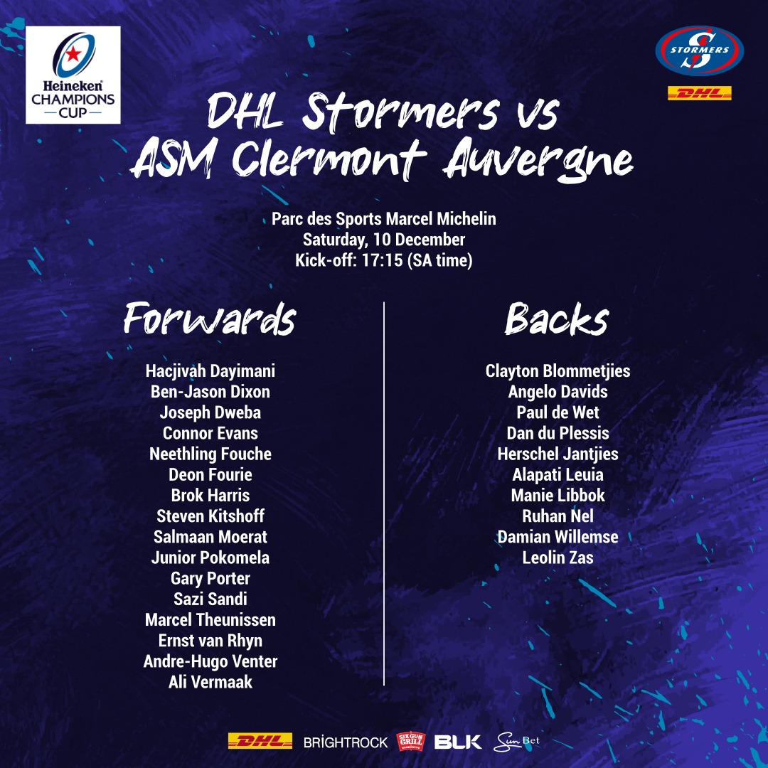 DHL Stormers breaking new ground in France