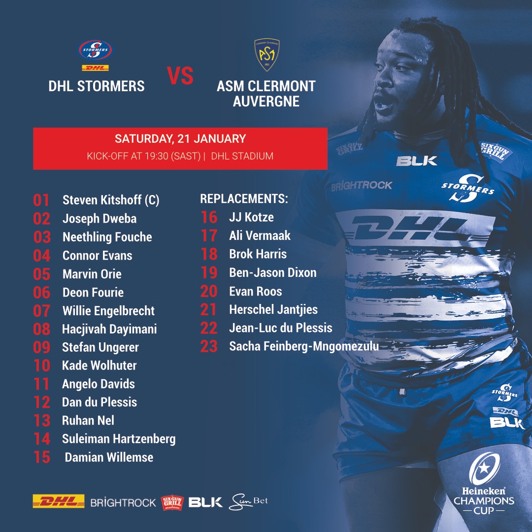 New halfbacks for DHL Stormers