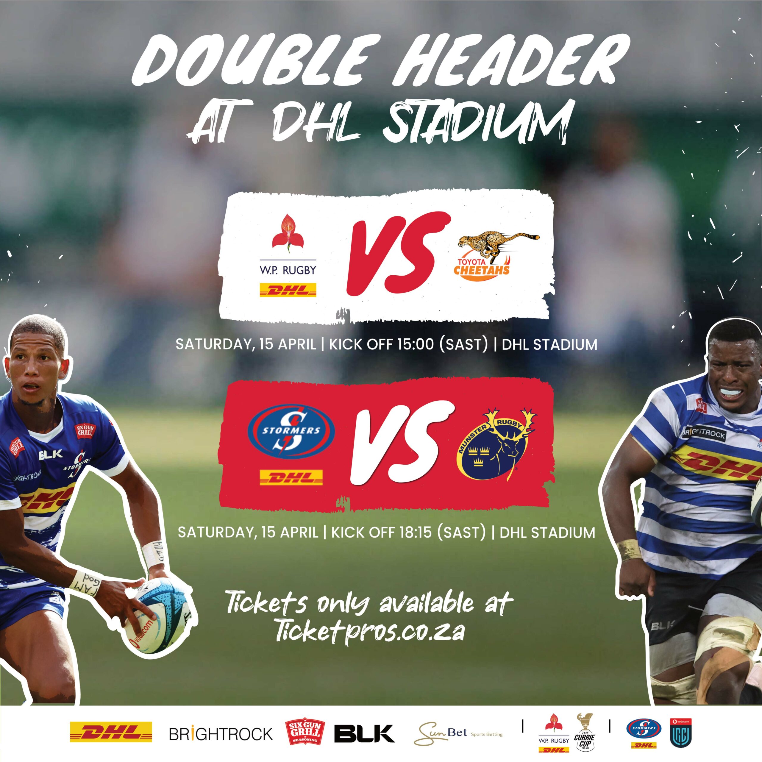 All you need to know: DHL Stadium double-header