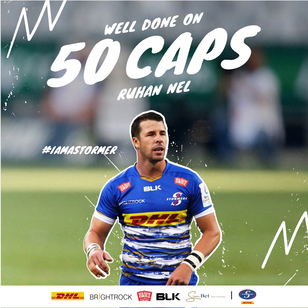 Nel hits DHL Stormers 50 in Exeter