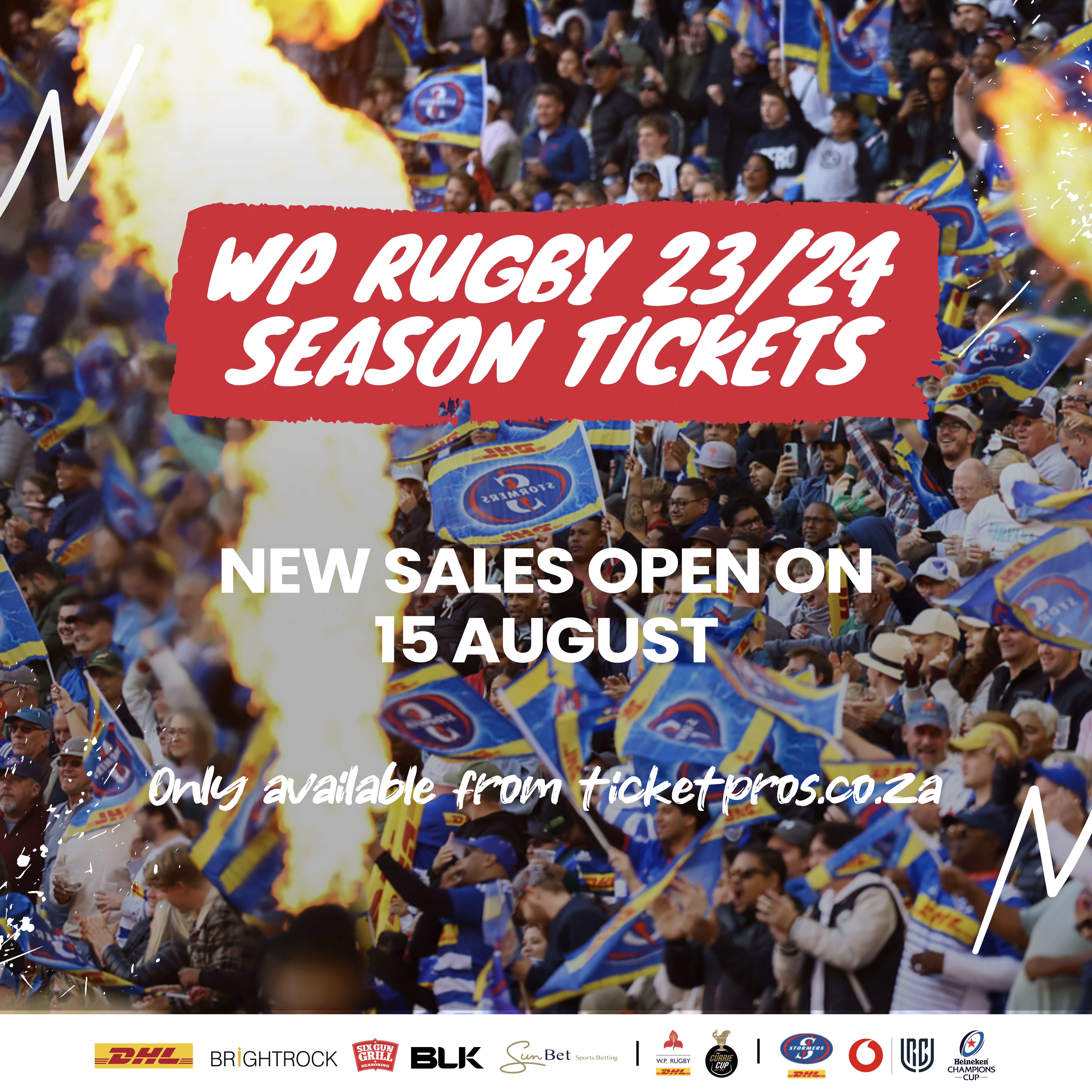 WP Rugby 2023/24 season tickets on sale 15 August