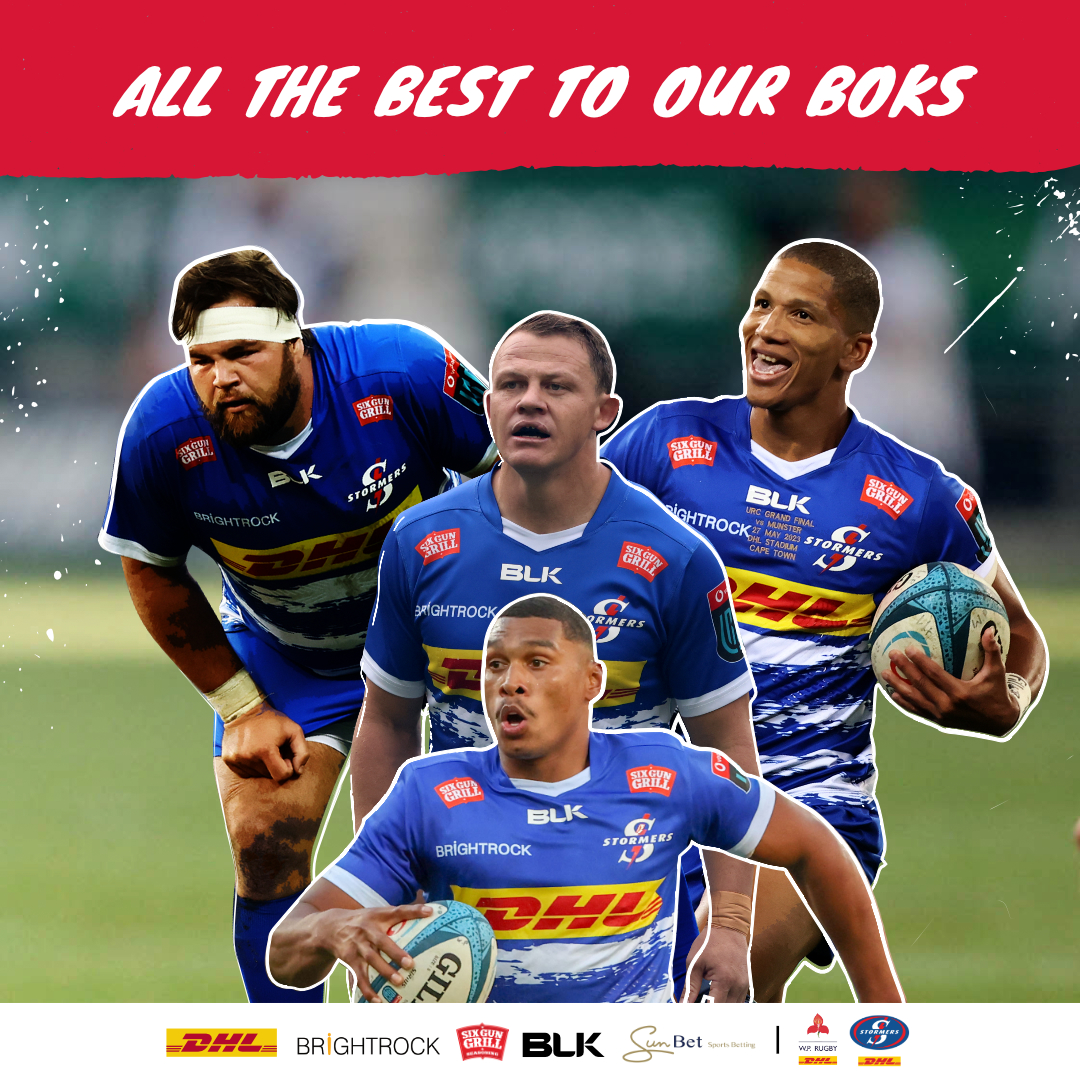 Four DHL Stormers in Bok RWC squad