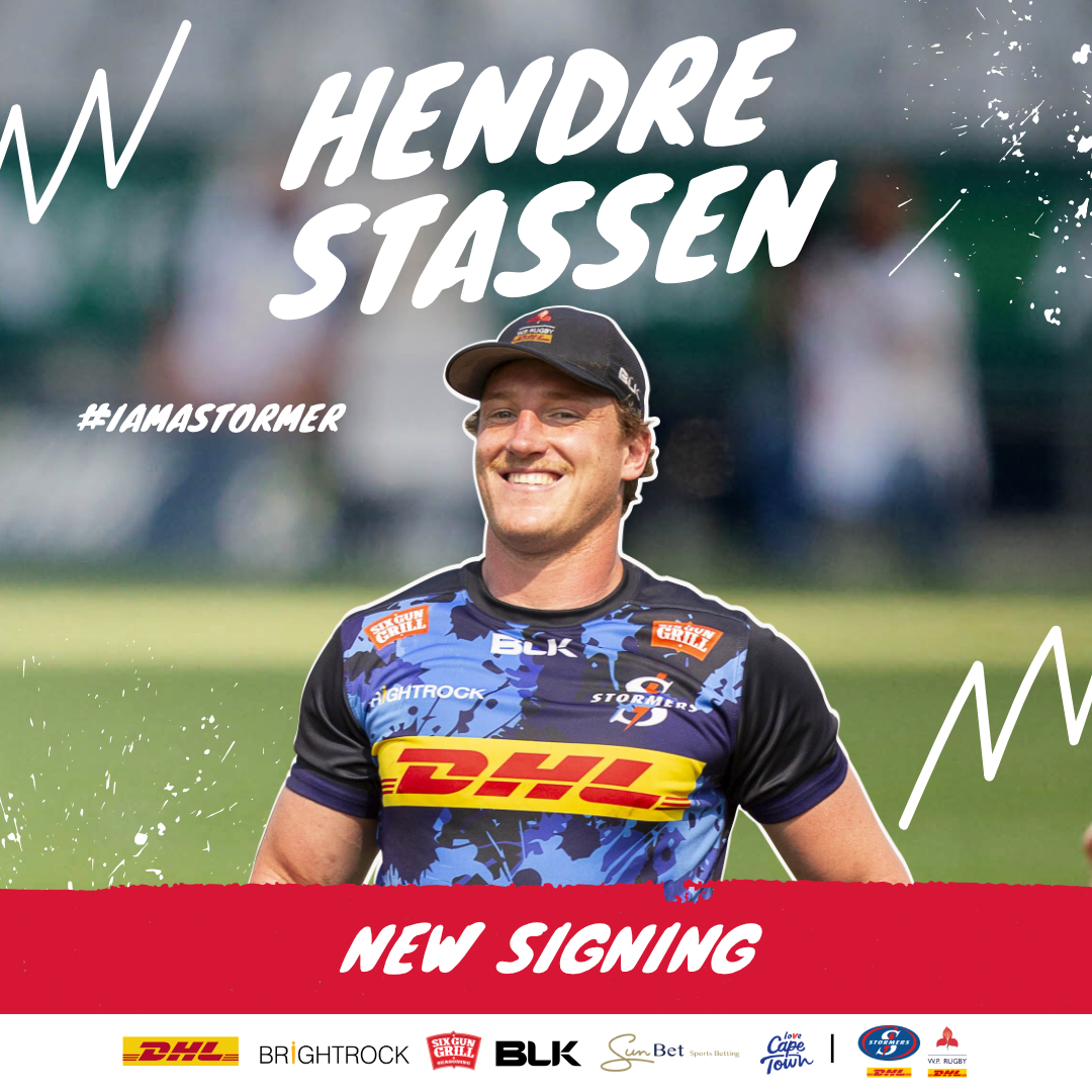 Stassen joins DHL Stormers fold