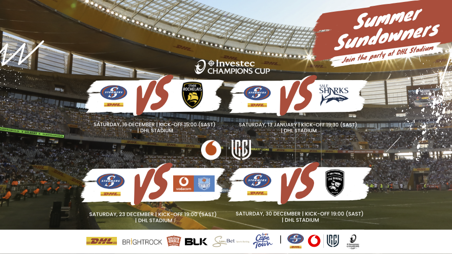 Summer Sundowners at DHL Stadium on sale now