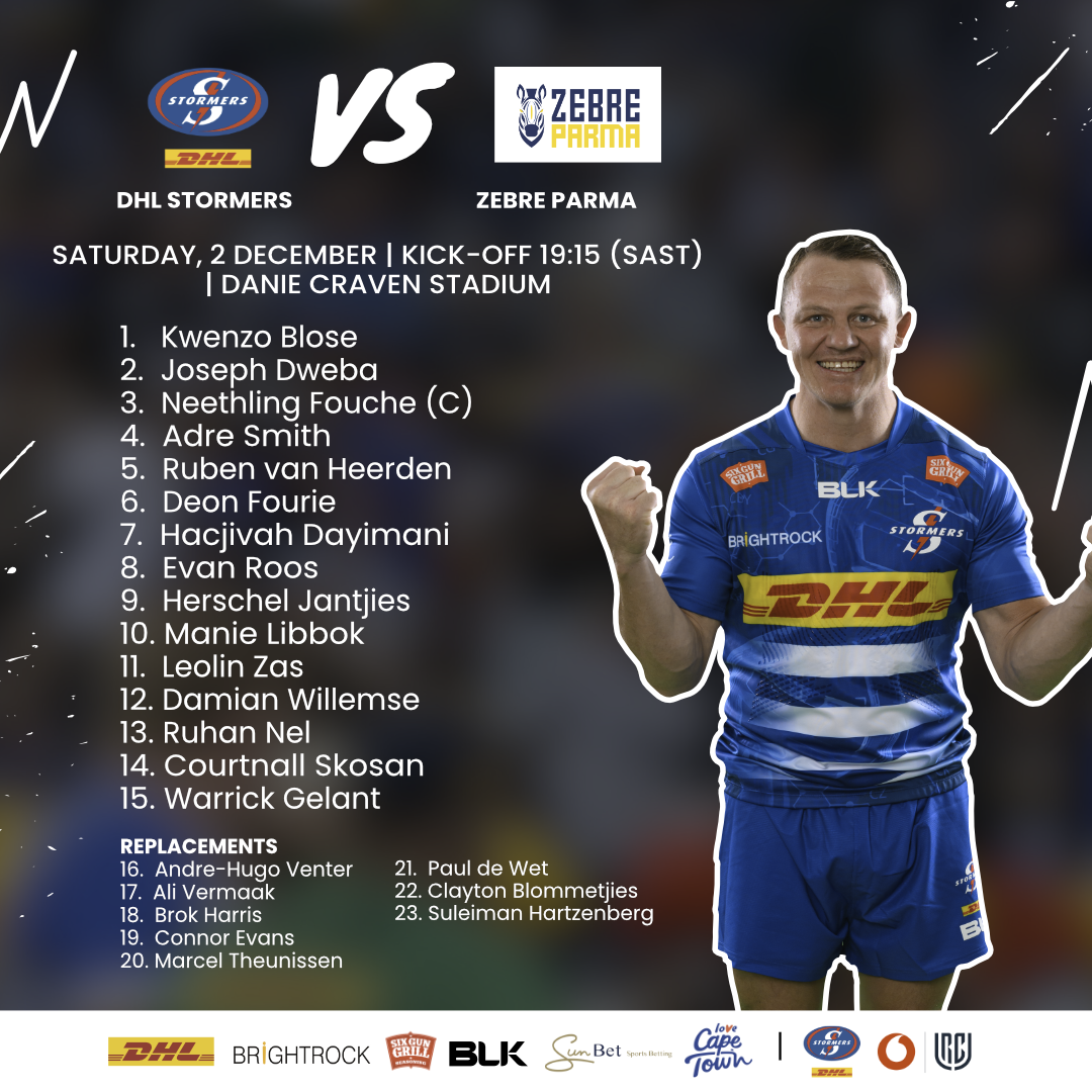 Boks return for DHL Stormers