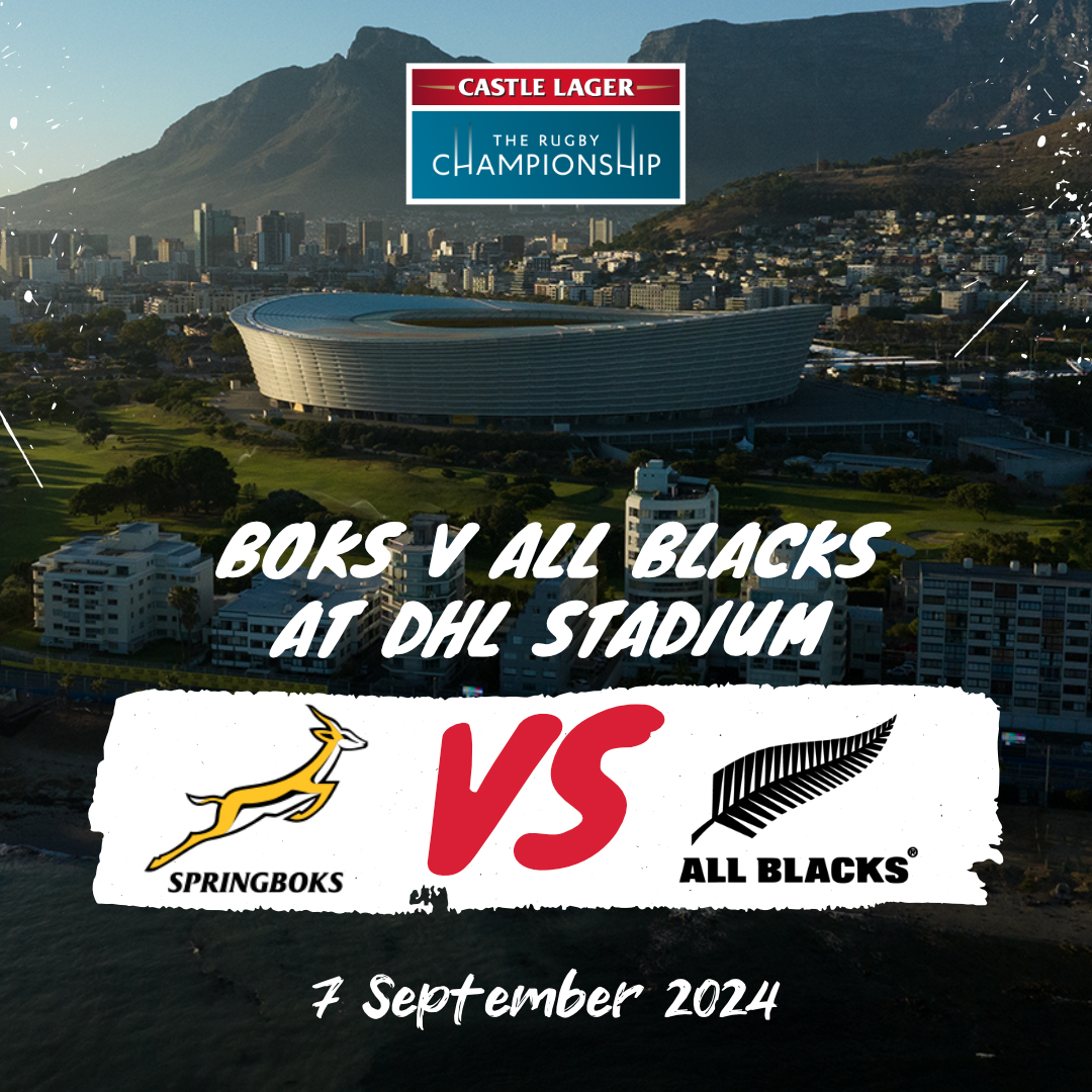 Boks to face All Blacks at DHL Stadium in September 2024