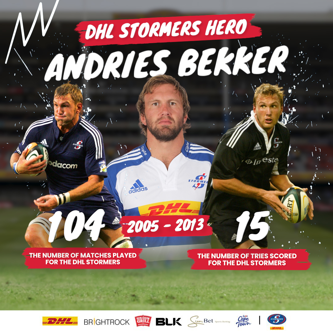 DHL Stormers legend: Andries Bekker