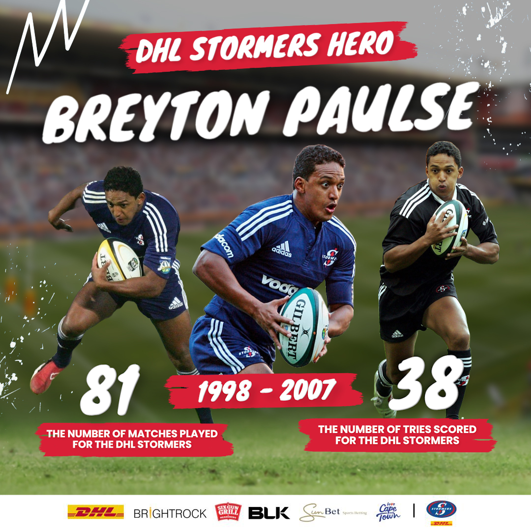 DHL Stormers legend: Breyton Paulse