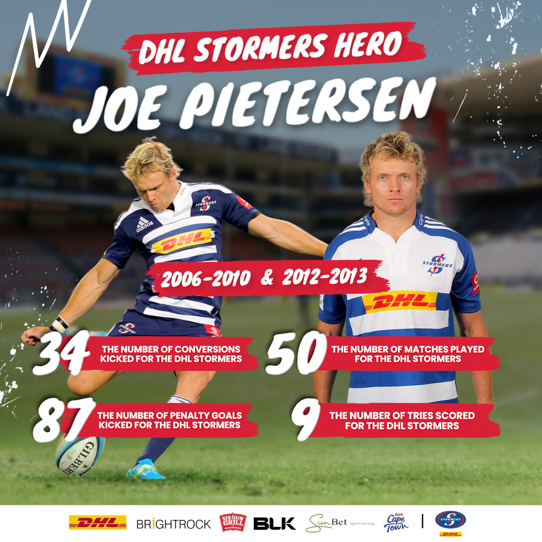 DHL Stormers legend: Joe Pietersen