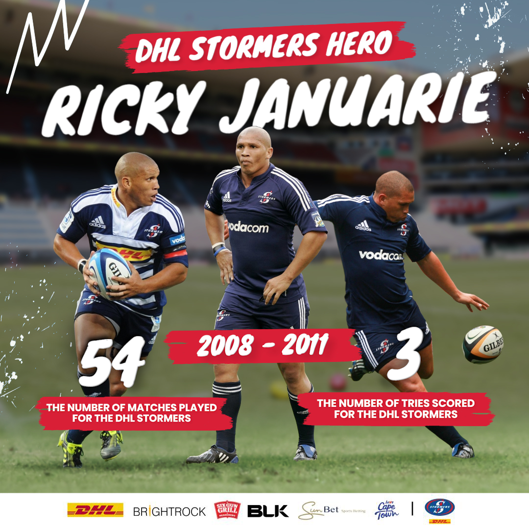 DHL Stormers legend: Ricky Januarie