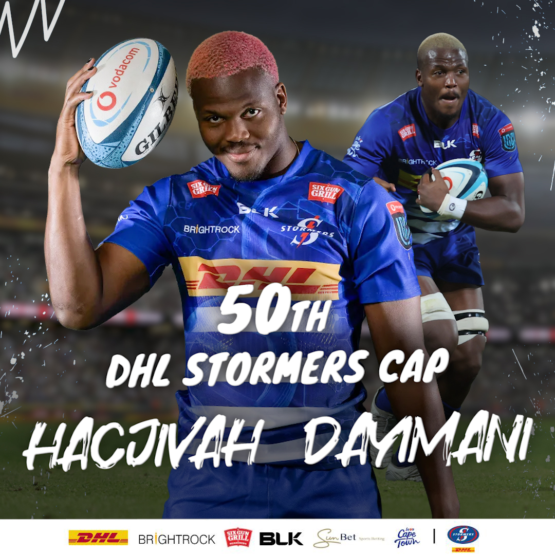 Dayimani reaches DHL Stormers 50