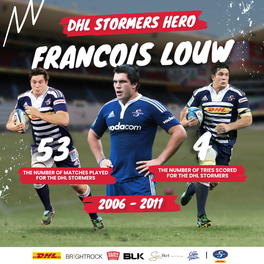 DHL Stormers legend: Francois Louw