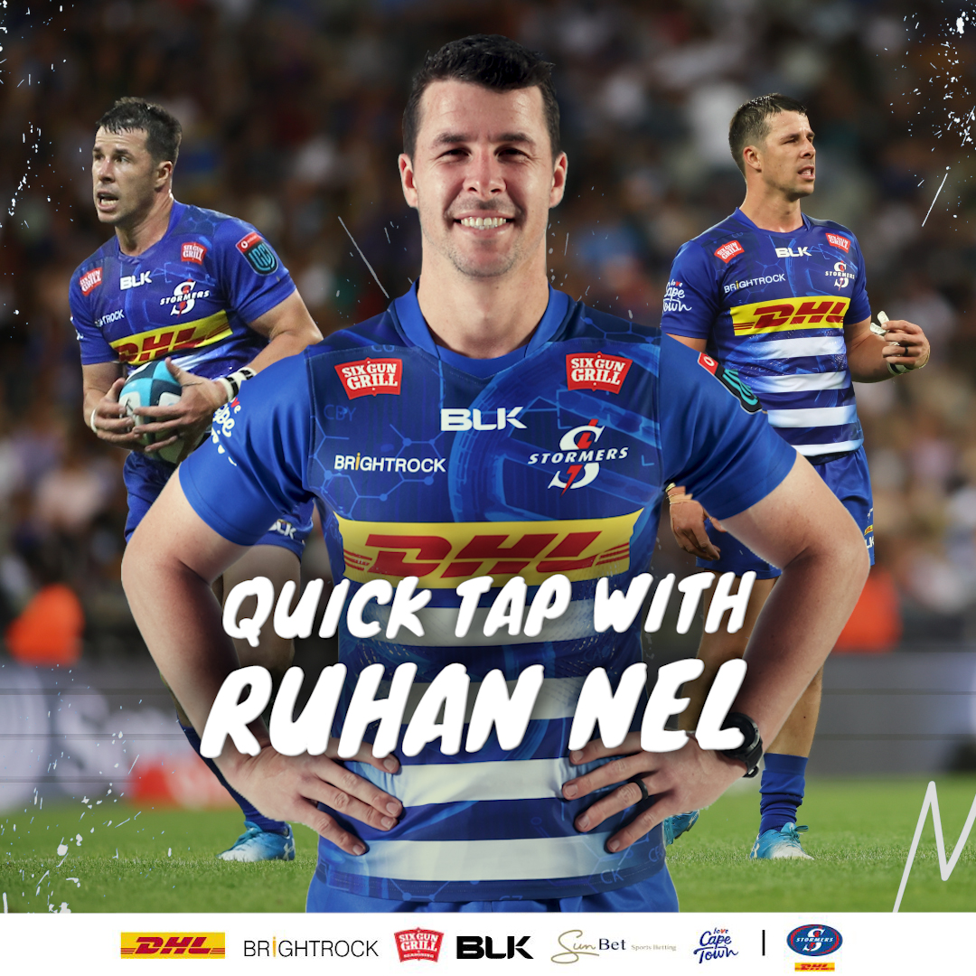 Quick tap with Ruhan Nel