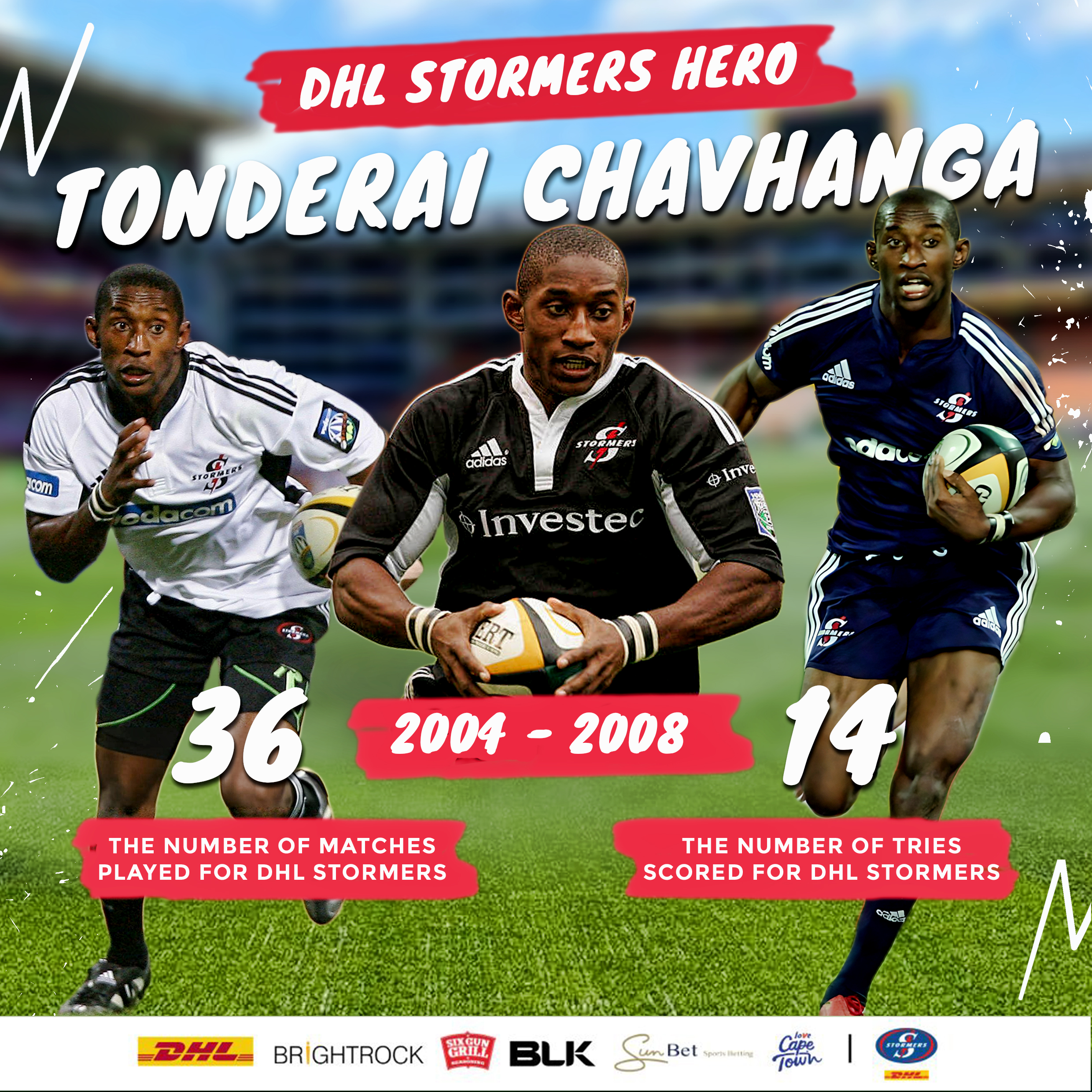 DHL Stormers legend: Tonderai Chavhanga