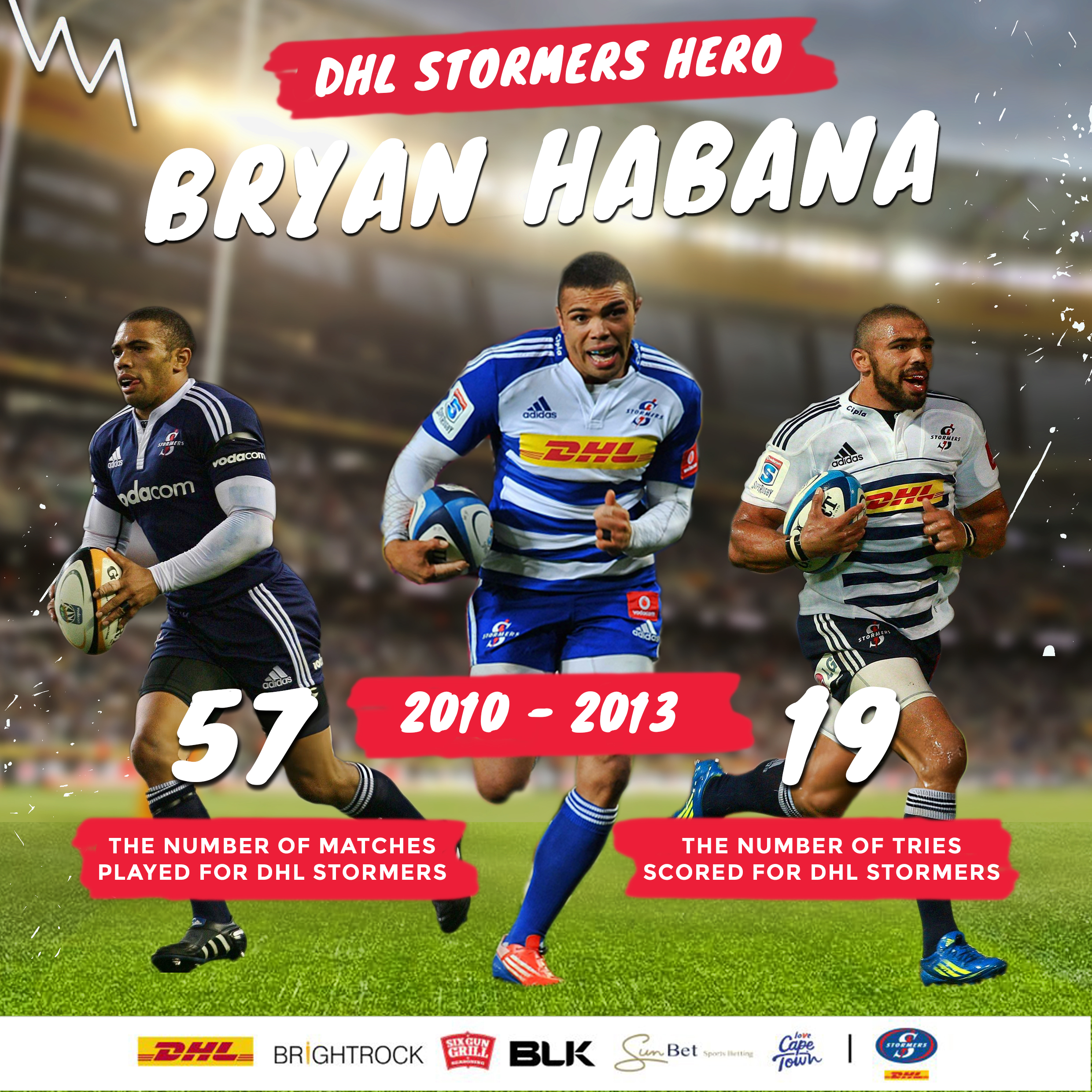 DHL Stormers legend: Bryan Habana