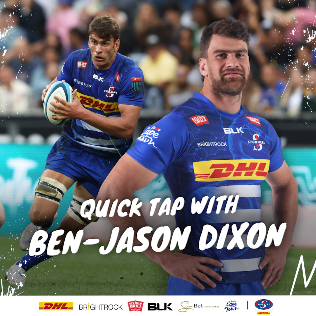 Quick tap with Ben-Jason Dixon