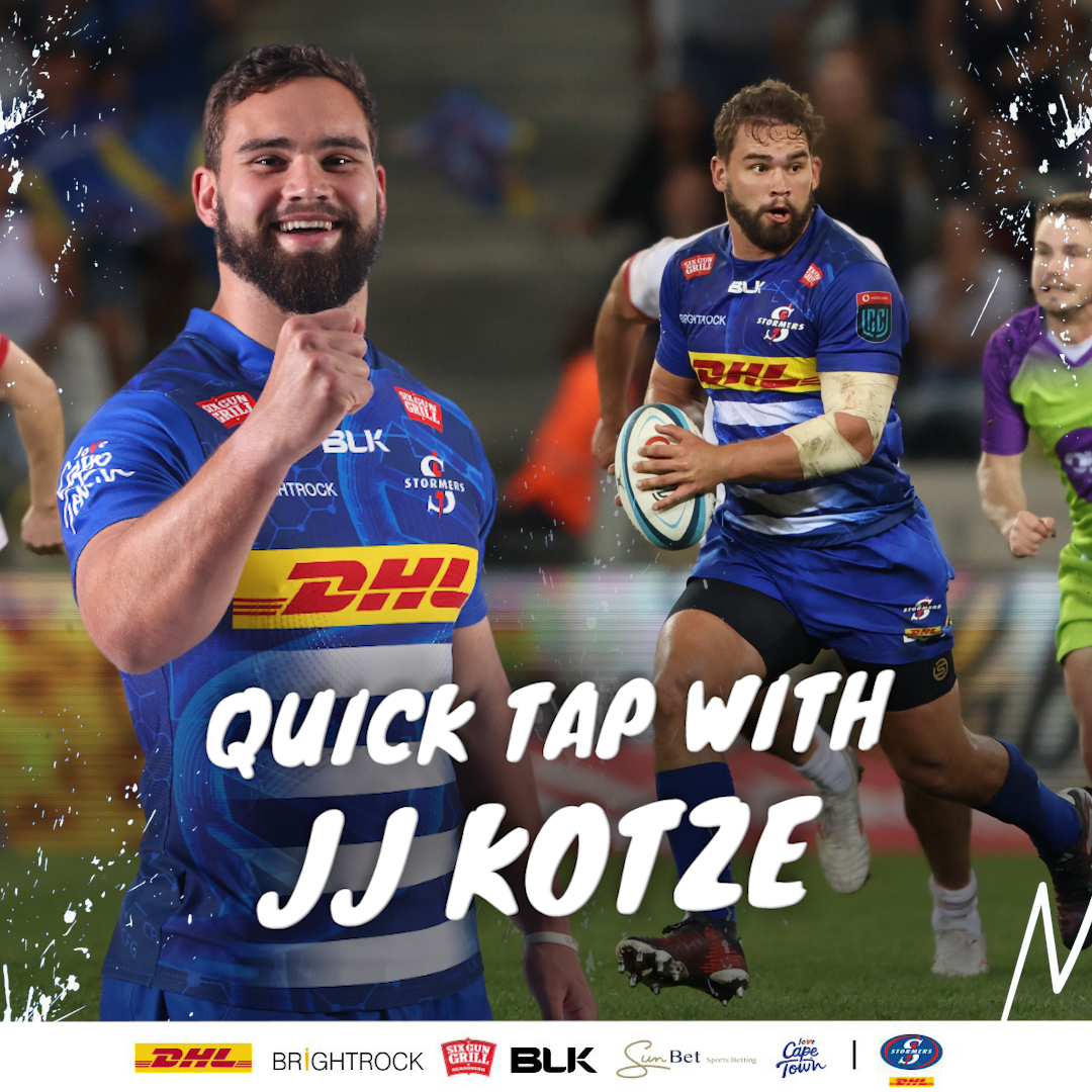 Quick tap with JJ Kotze