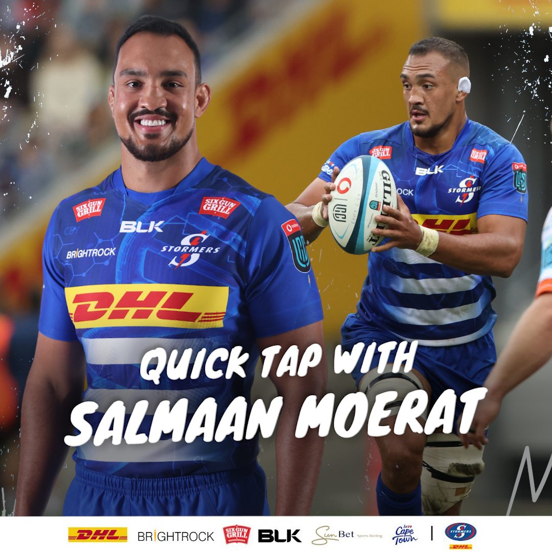 Quick tap with Salmaan Moerat