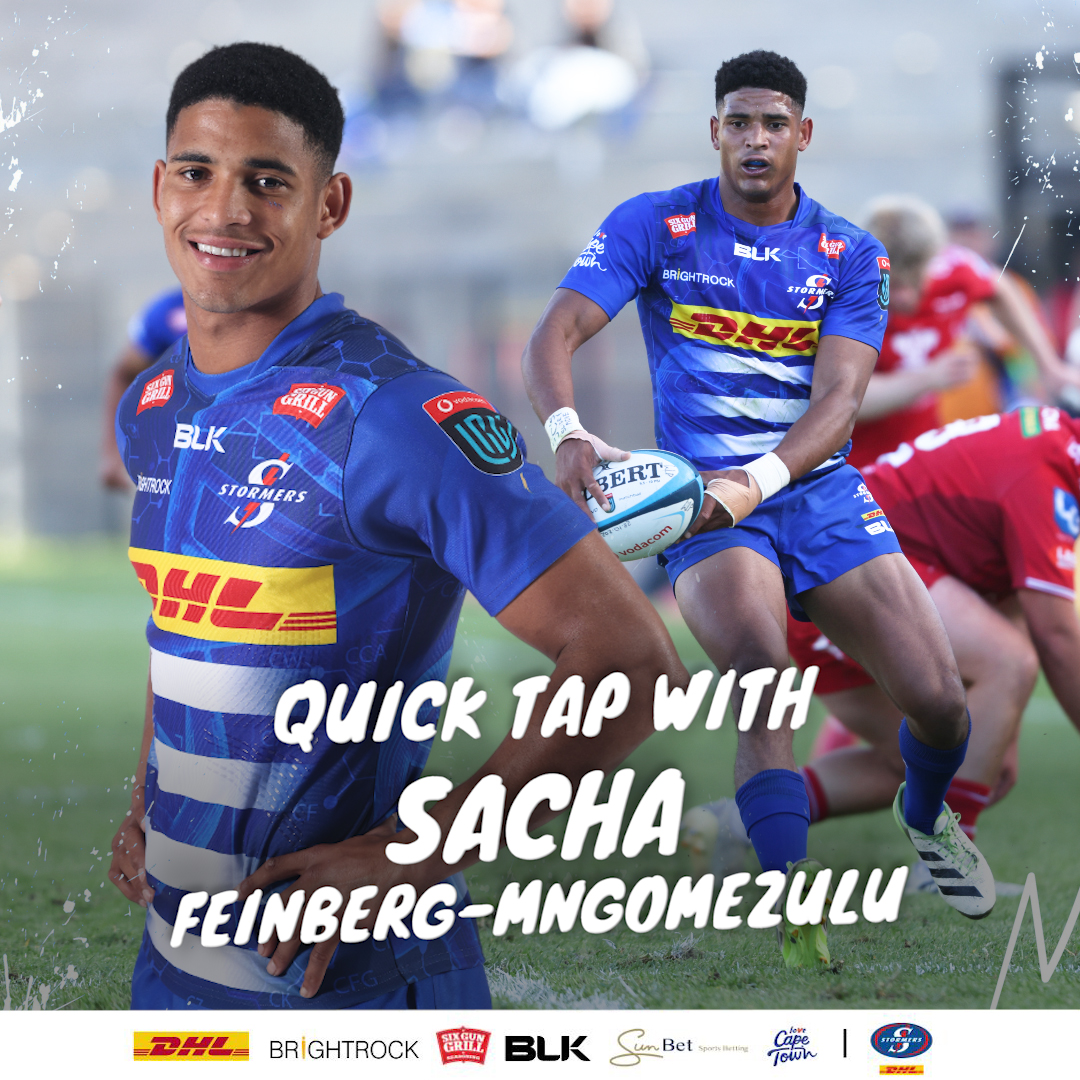 Quick tap with Sacha Feinberg-Mngomezulu