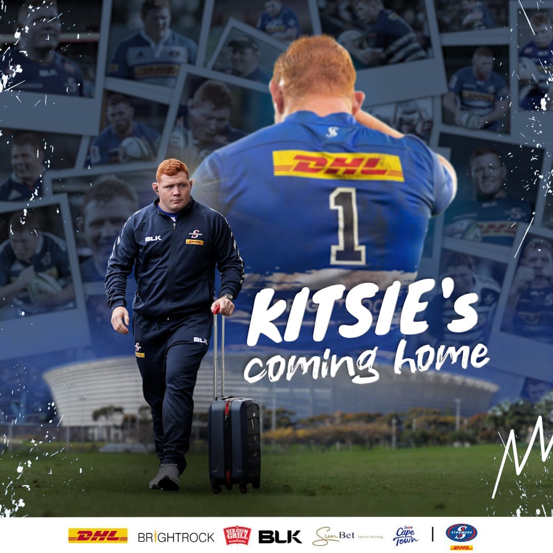 DHL Stormers icon Kitshoff coming home