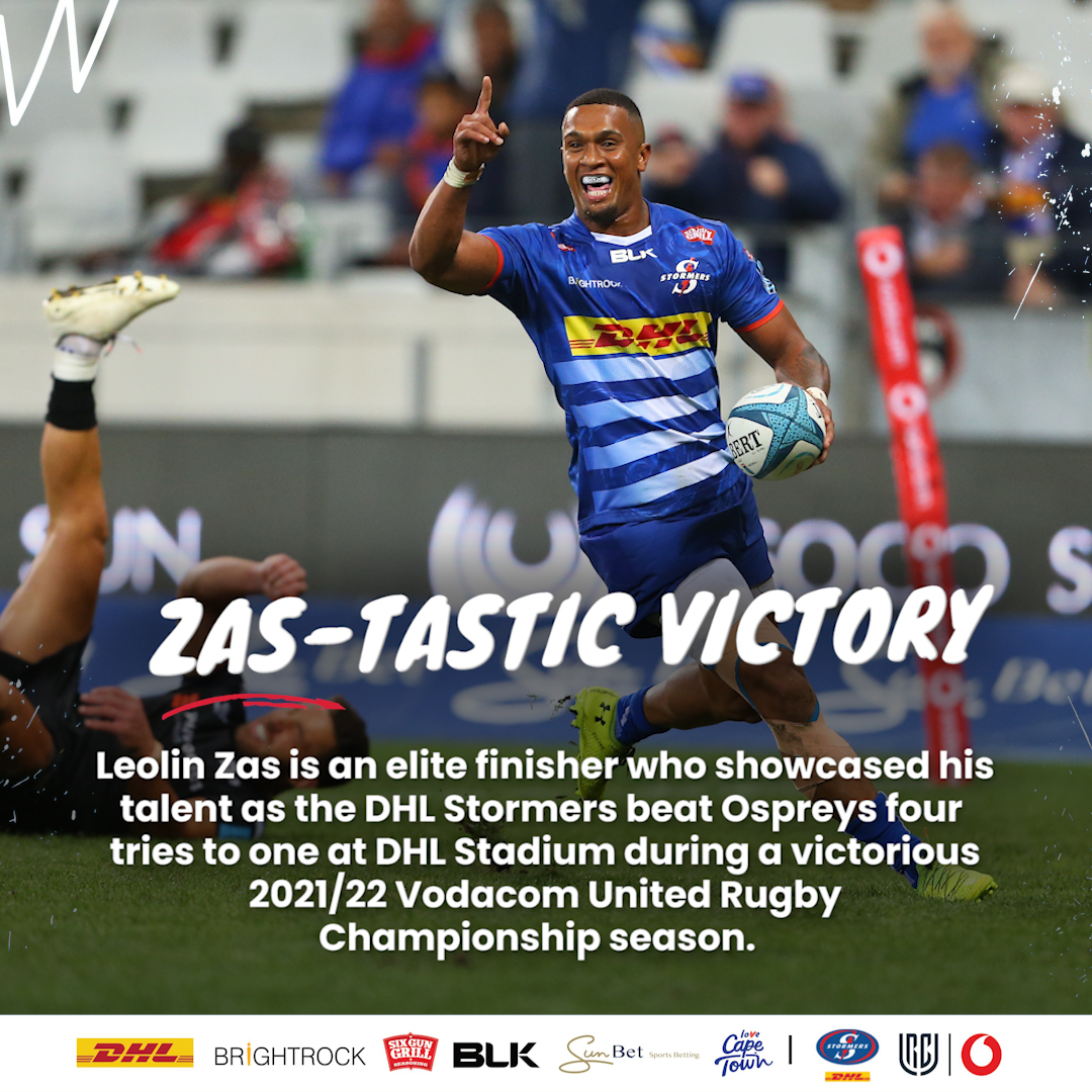 DHL Stormers Flashback: Zas-tastic triumph