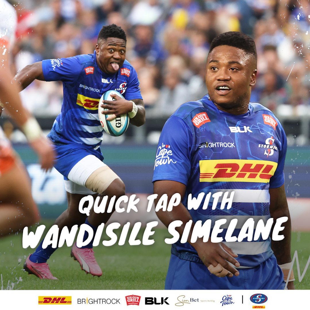 Quick tap with Wandisile Simelane