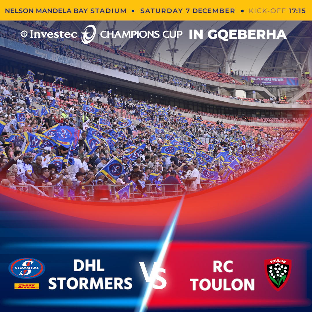 DHL Stormers taking Investec Champions Cup to Gqeberha