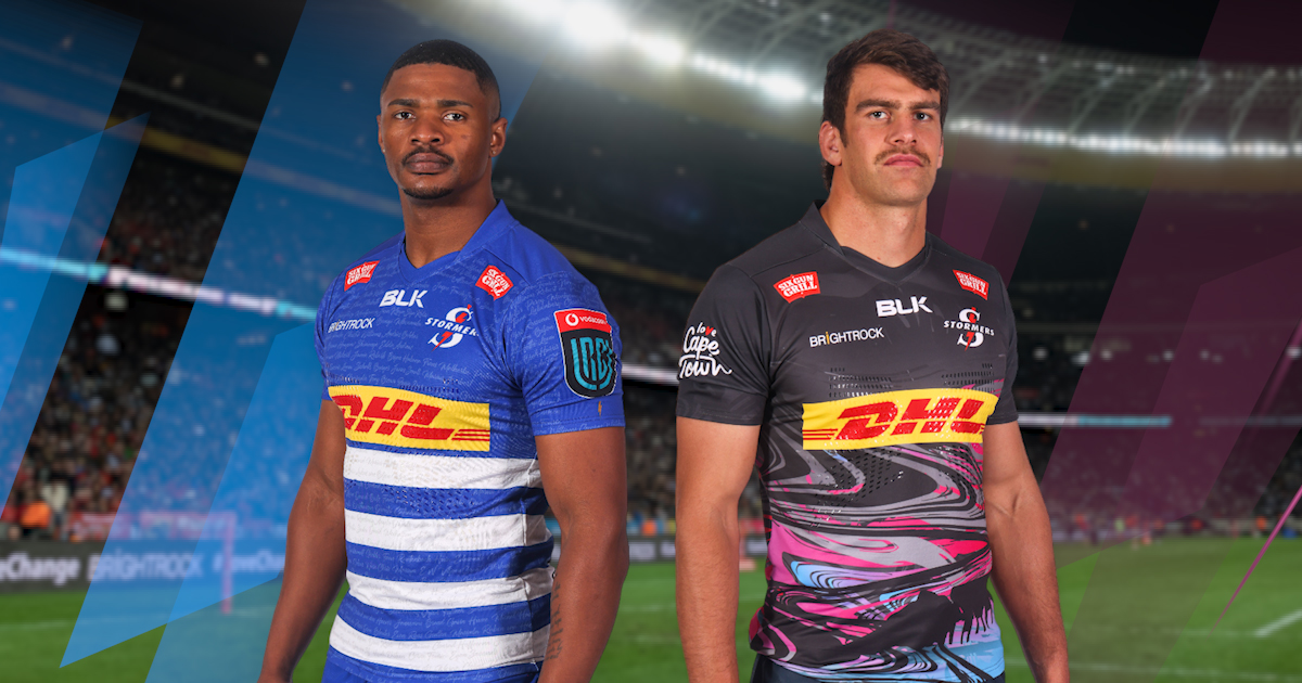 DHL Stormers 2024/25 home and away jerseys revealed