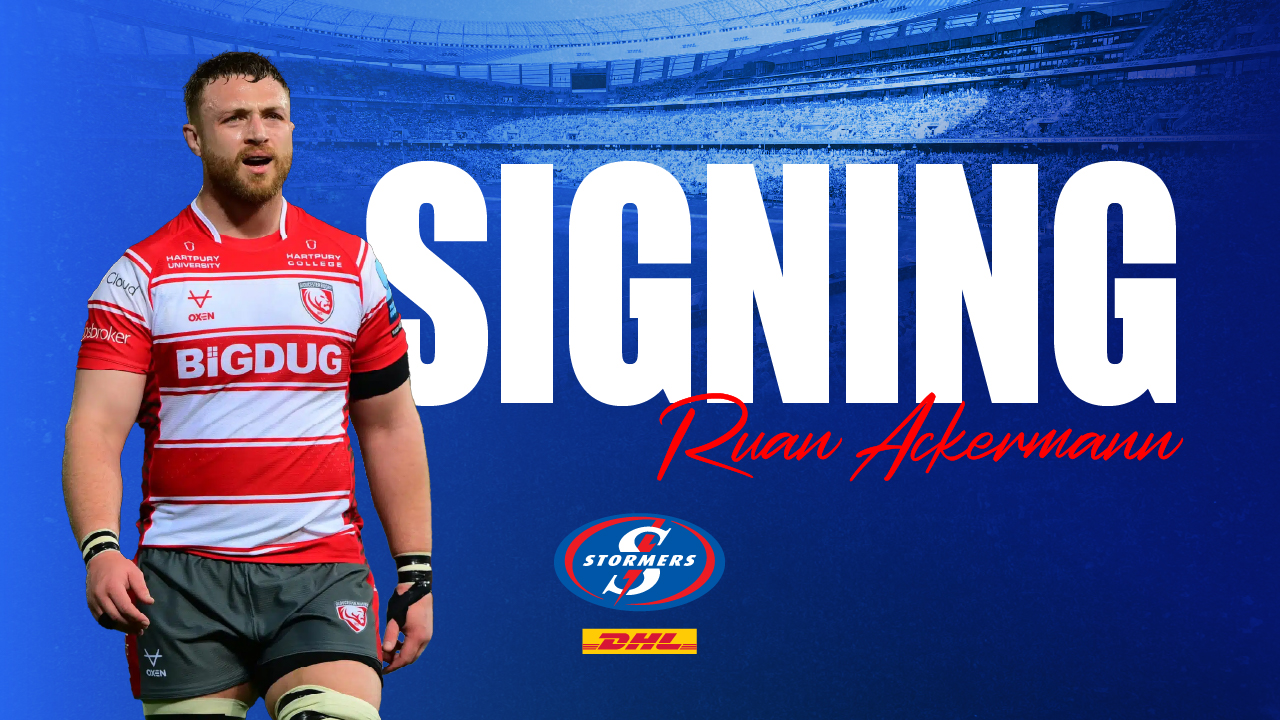 Ackermann joins DHL Stormers fold