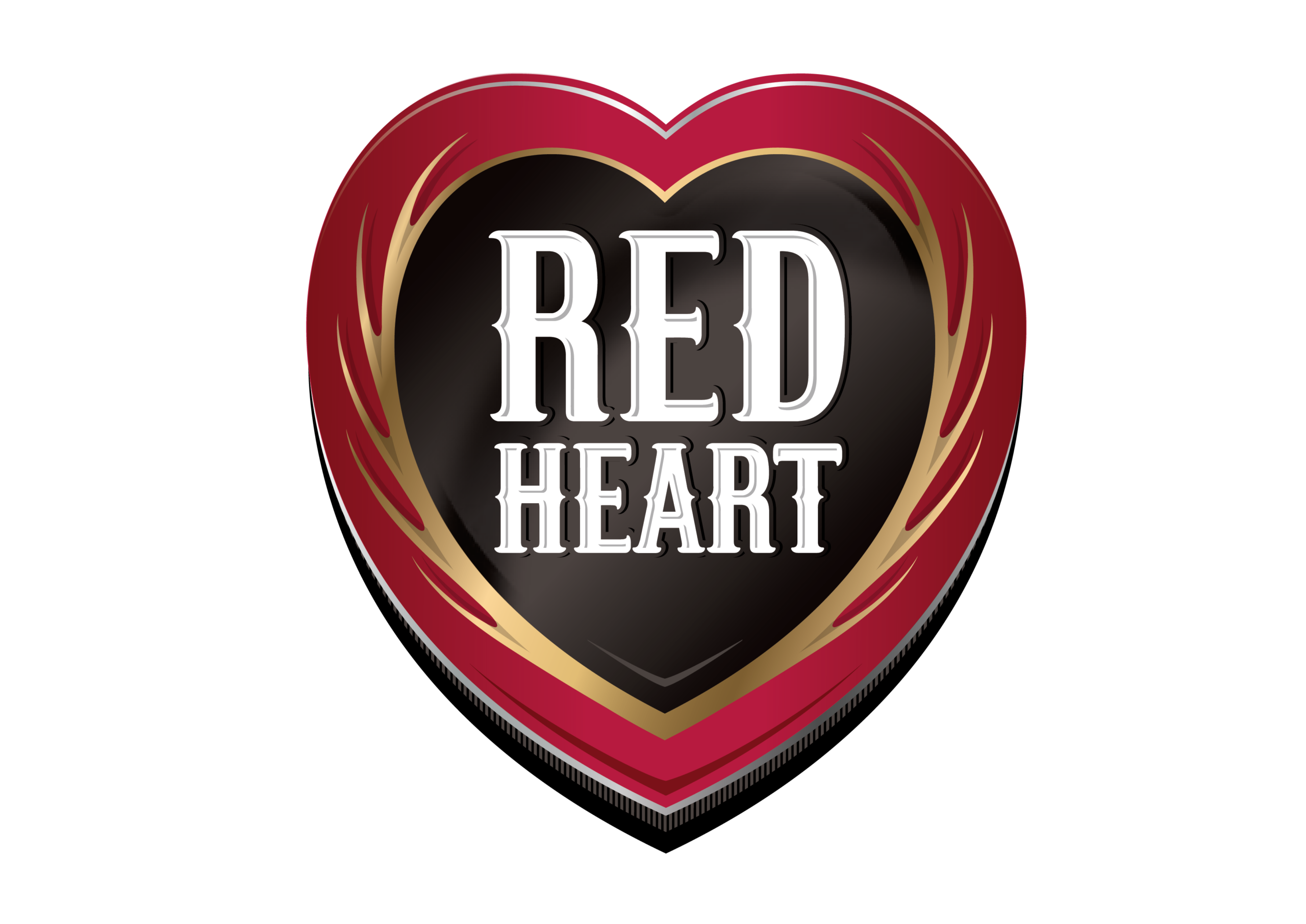 Red Heart Rumn Logo