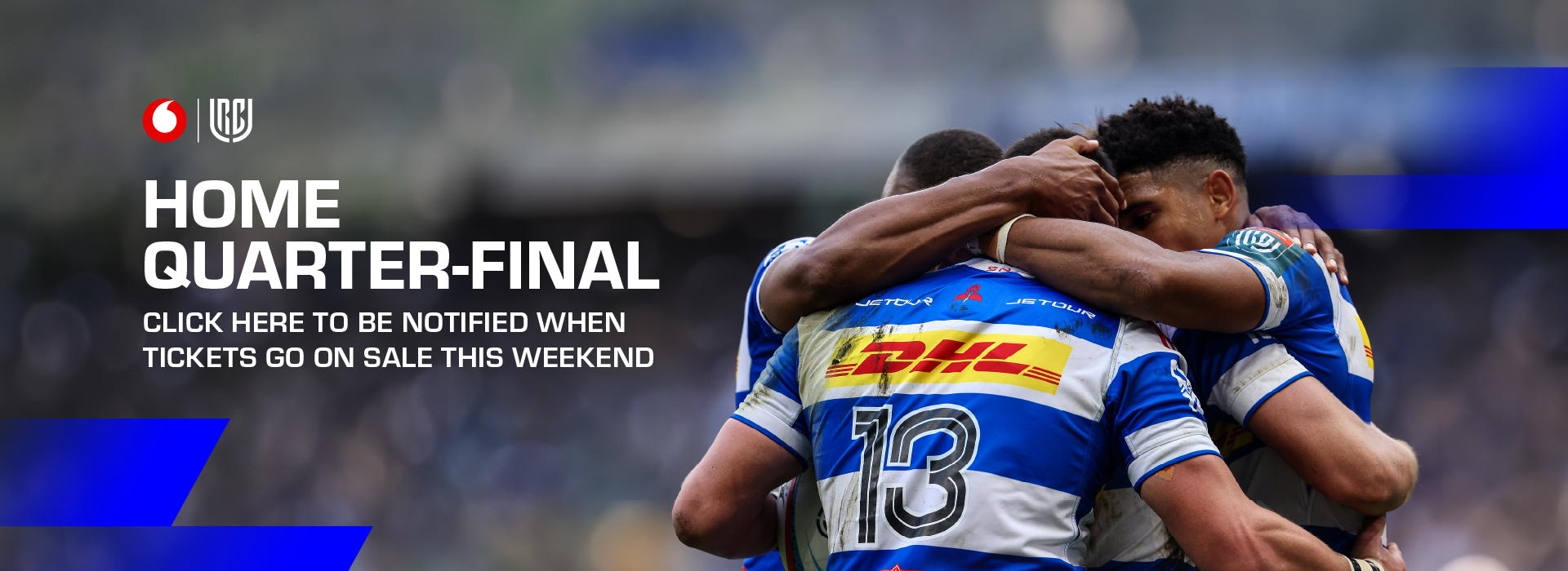 DHL Stormers Quarter Final Tickets