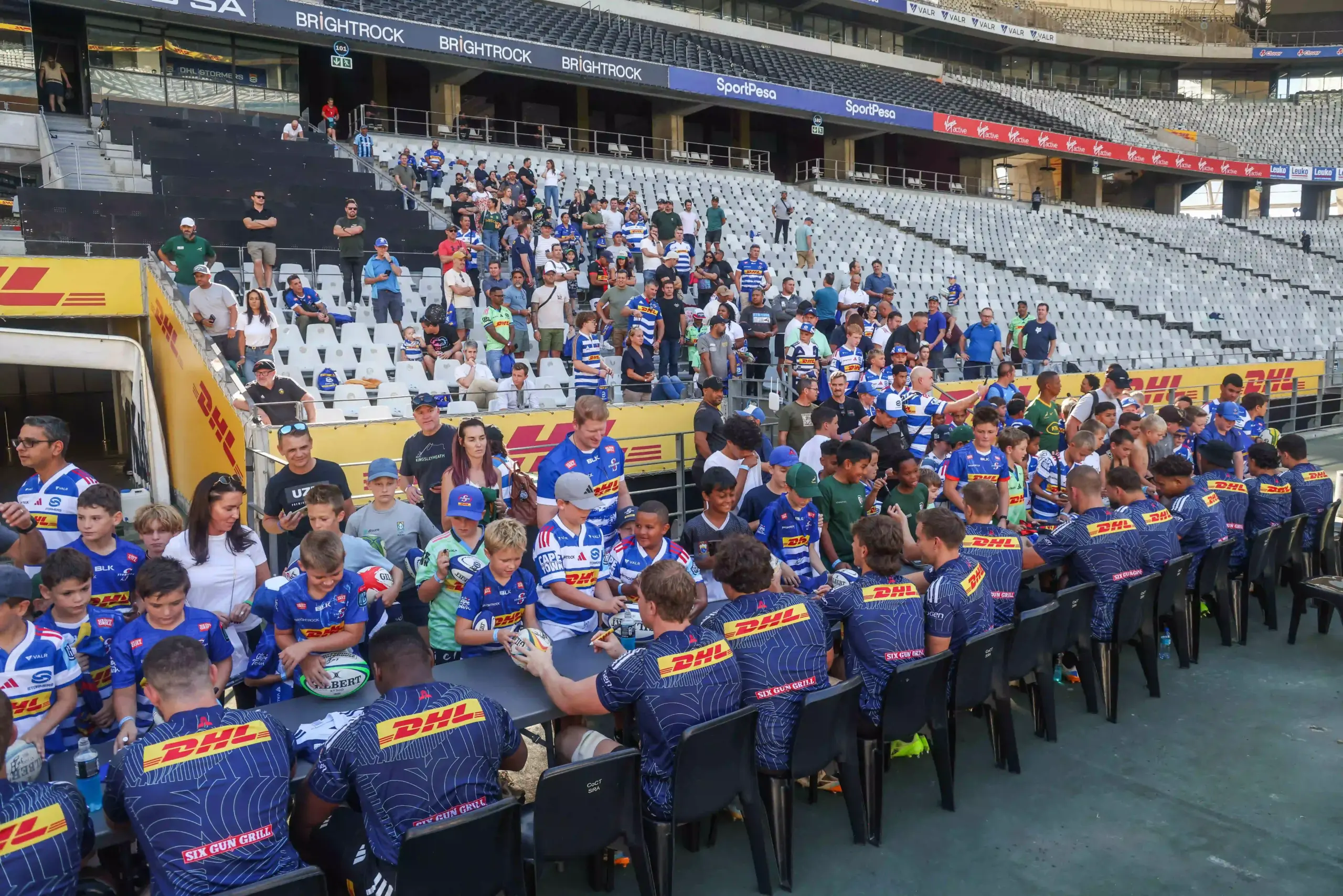 Line up for exclusive signing sessions