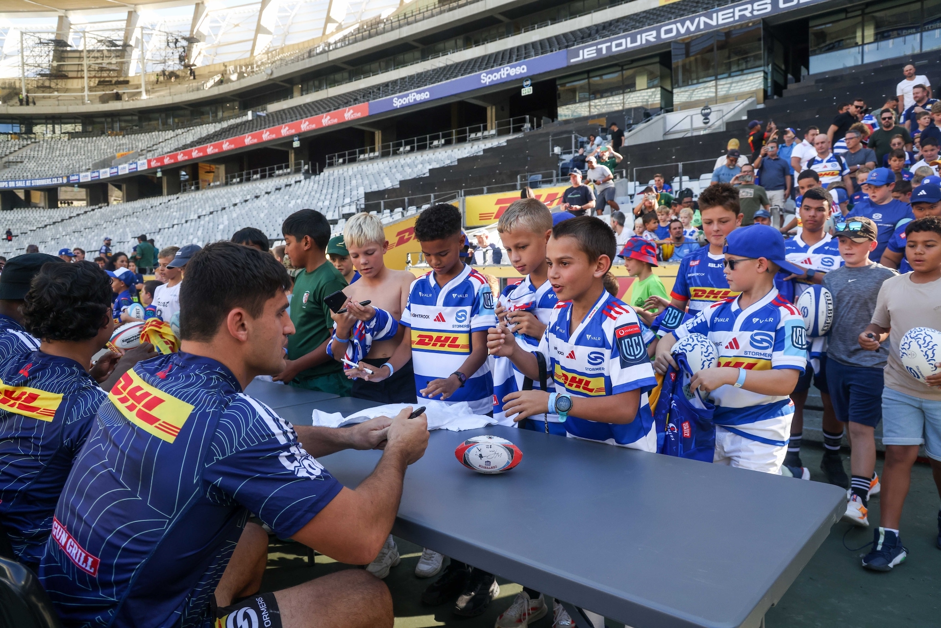 Exclusive signing sessions