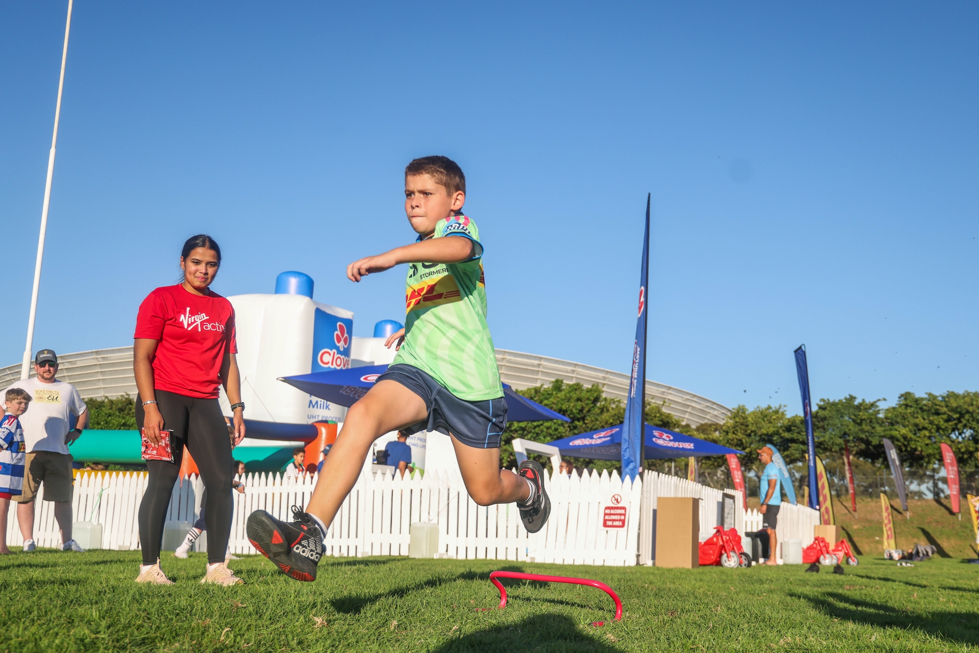 Staying active at the DHL Stormers sleepover