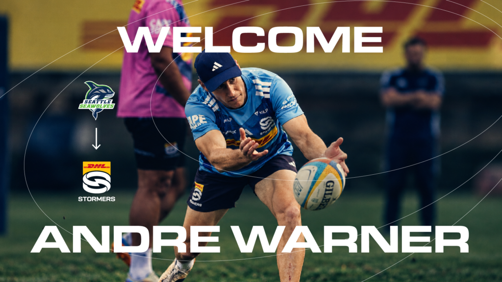 Warner joins DHL Stormers on loan from Seawolves